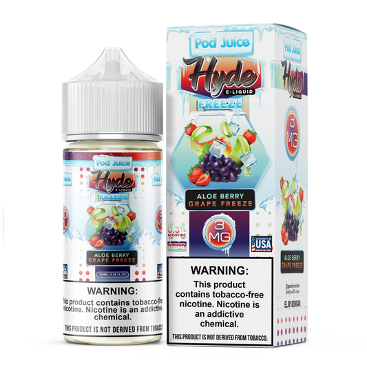 ALOE BERRY GRAPE FREEZE POD JUICE HYDE X 30ML