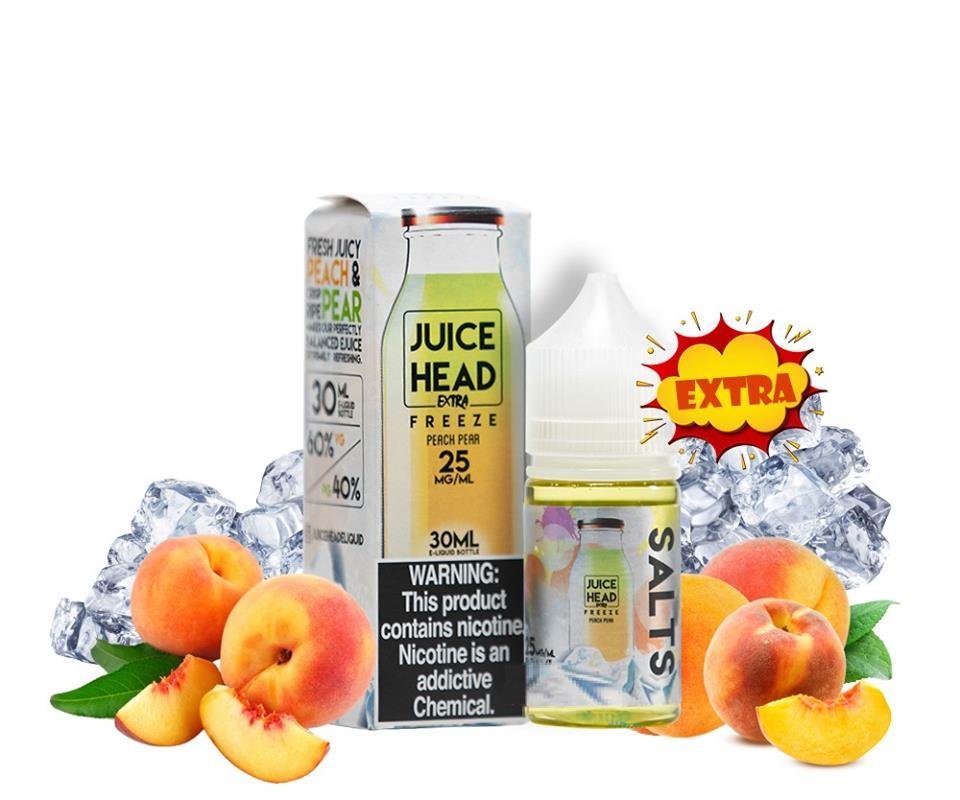 PEACH PEAR JUICE HEAD SALT FREEZE - 30ML