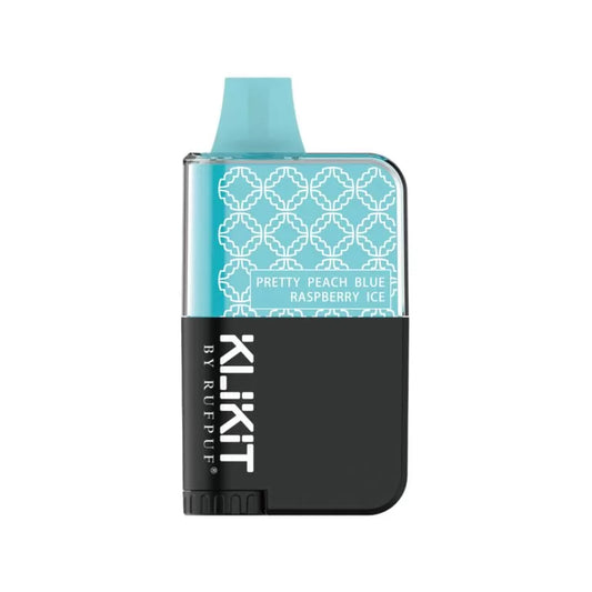 PRETTY PEACH BLUERASPBERRY ICE RUFPUF KLIKIT DISPOSABLE 5000 PUFFS