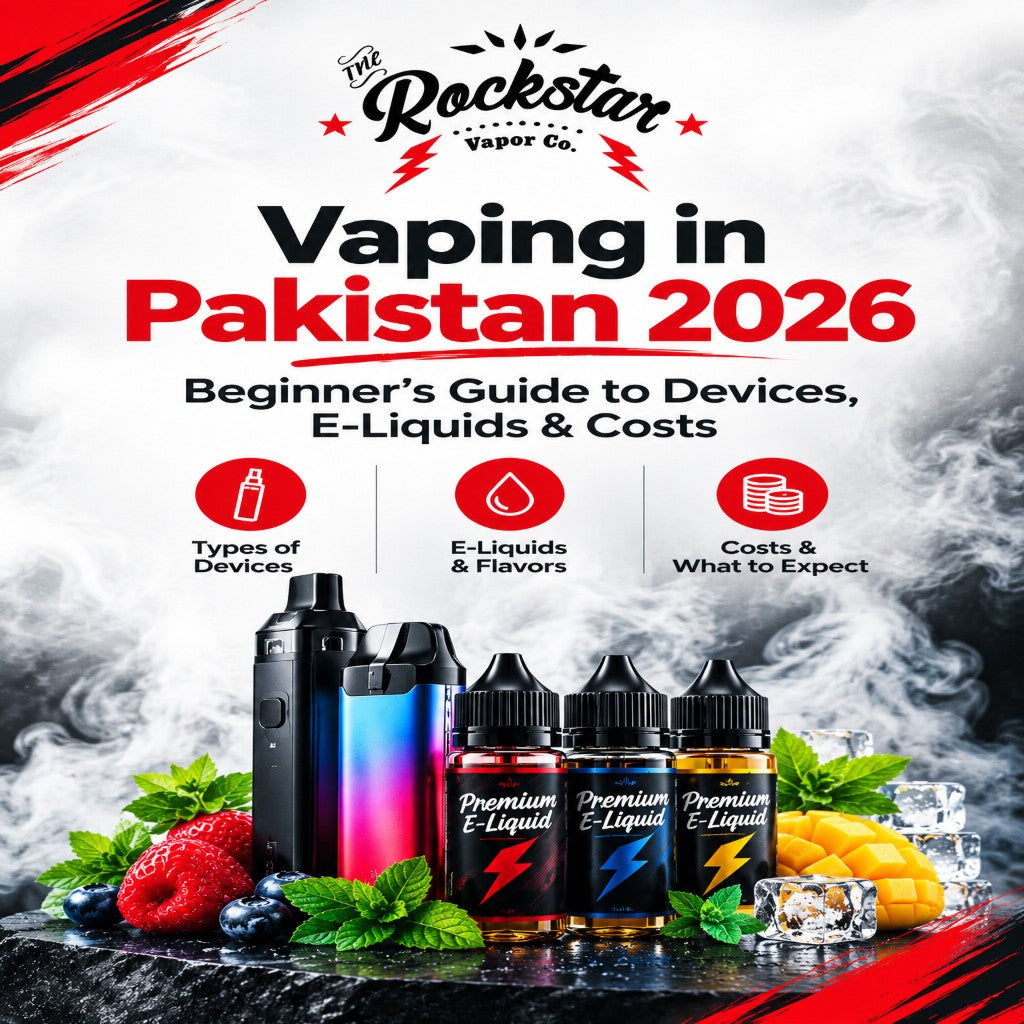 Vaping in Pakistan 2026: Beginner’s Guide to Devices, E-Liquids & Costs