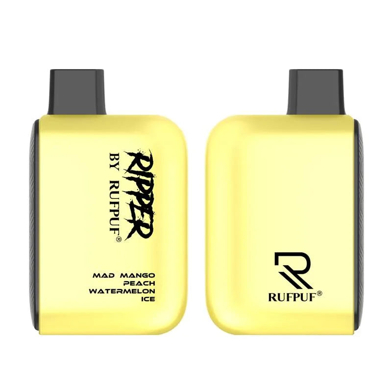 MAD MANGO PEACH WATERMELON ICE RUFPUF RIPPER DISPOSABLE 6000 PUFFS