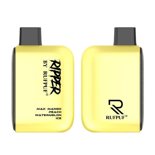 MAD MANGO PEACH WATERMELON ICE RUFPUF RIPPER DISPOSABLE 6000 PUFFS