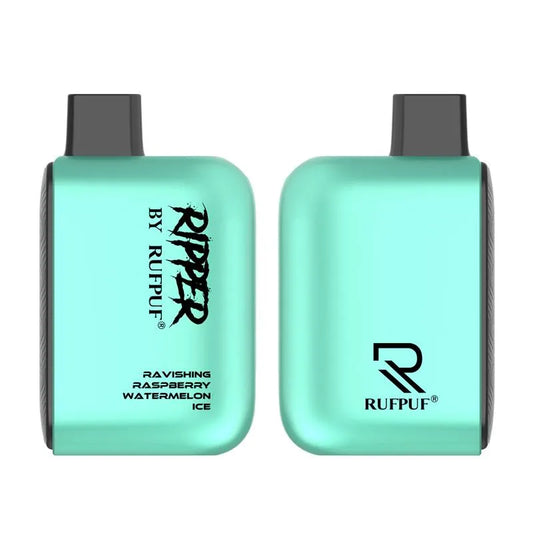 RAVISHING RASPBERRY WATERMELON ICE RUFPUF RIPPER DISPOSABLE 6000 PUFFS