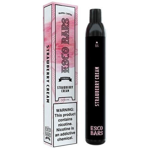 STRAWBERRY CREAM - ESCO BAR DISPOSABLE - | 2500 PUFFS