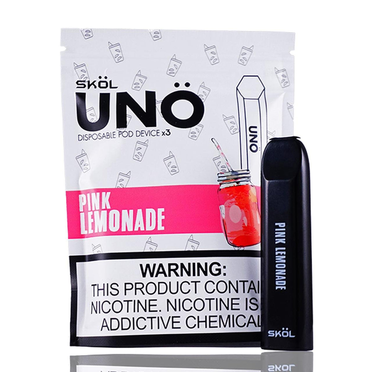 PINK LEMONADE - SKOL UNO DISPOSABLE POD KIT