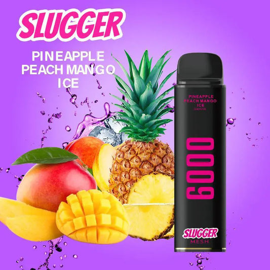 PINEAPPLE PEACH MANGO 5% (50MG) SLUGGER DISPOSABLE | 6000PUFF