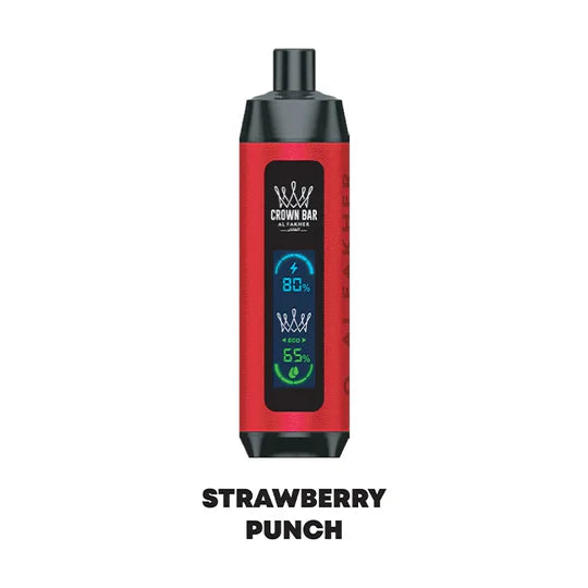 STRAWBERRY PUNCH AL FAKHER CROWN BAR DISPOSABLE 8000 PUFFS
