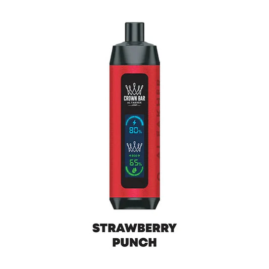 STRAWBERRY PUNCH AL FAKHER CROWN BAR DISPOSABLE 8000 PUFFS