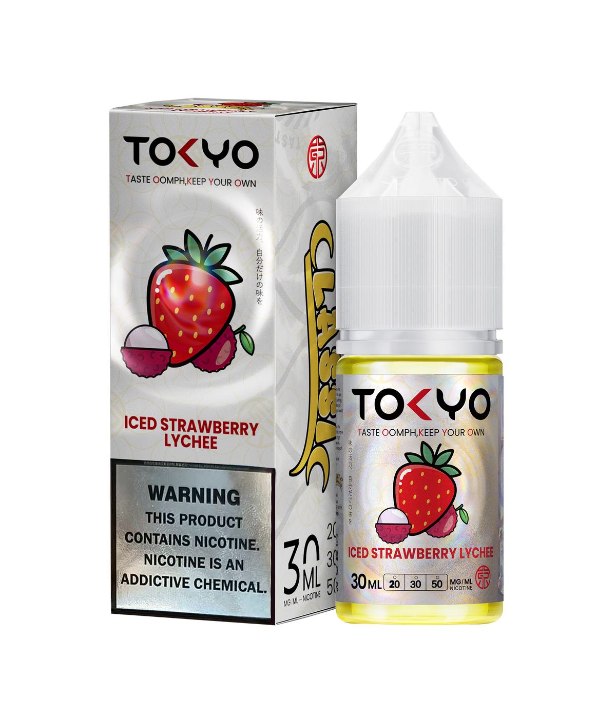 ICED STRAWBERRY LYCHEE TOKYO CLASSIC SERIES 30ML