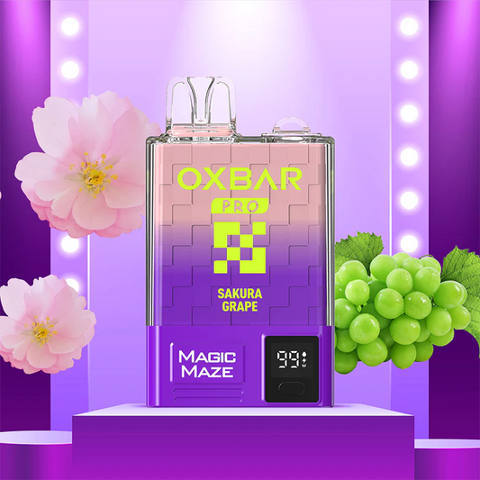 SAKURA GRAPE - OXBAR MAGIC MAZE PRO | 10000 PUFFS