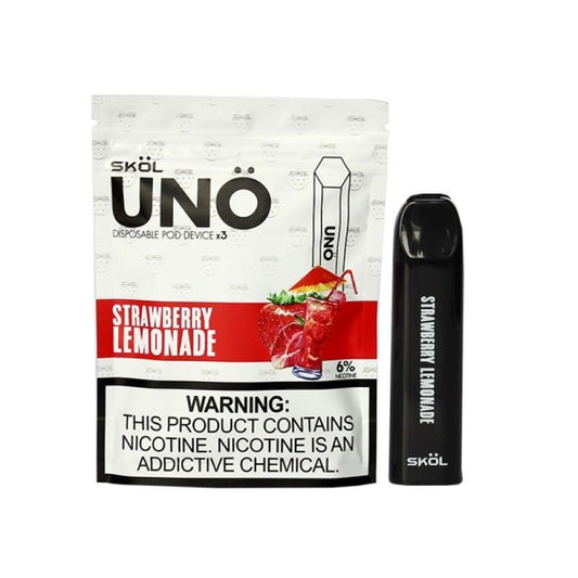 STRAWBERRY LEMONADE - SKOL UNO DISPOSABLE POD KIT