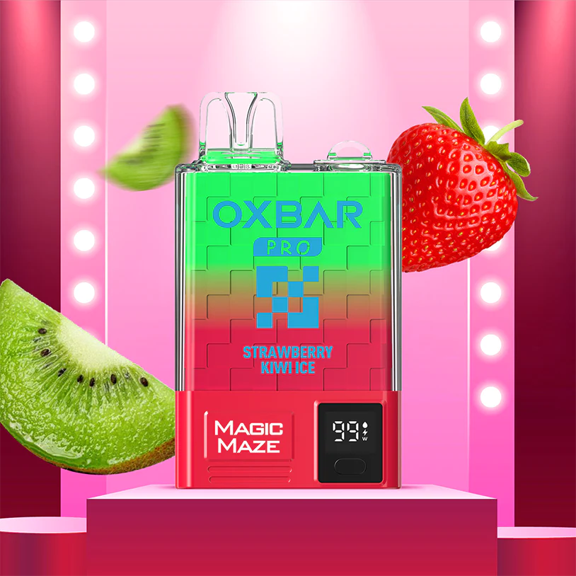 STRAWBERRY KIWI OXBAR MAGIC MAZE PRO 10000 PUFFS
