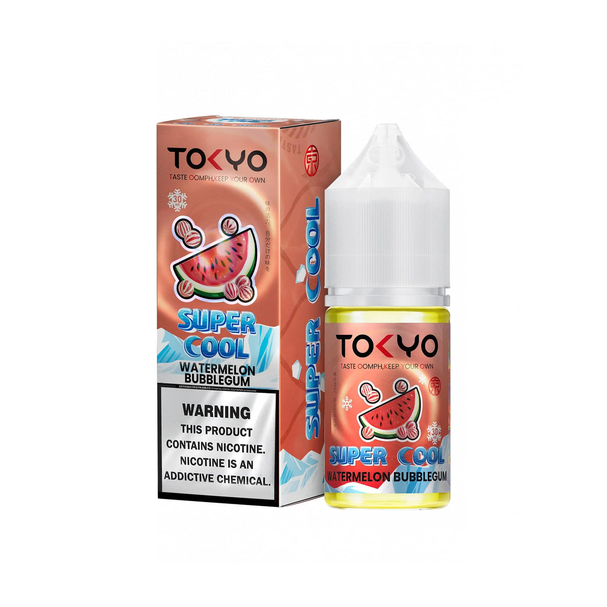 WATERMELON BUBBLE GUM ICE TOKYO SUPER COOL SERIES 30ML