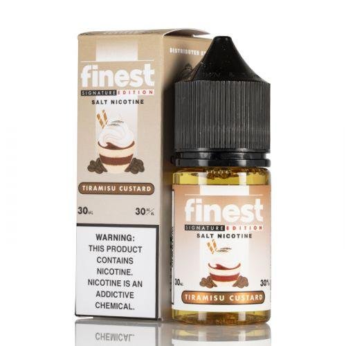 FINEST - TIRAMISU CUSTARD - SALTNIC | 30ML