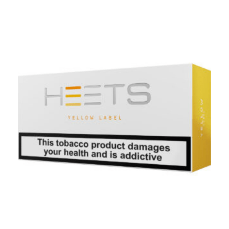 YELLOW LABEL HEETS IQOS