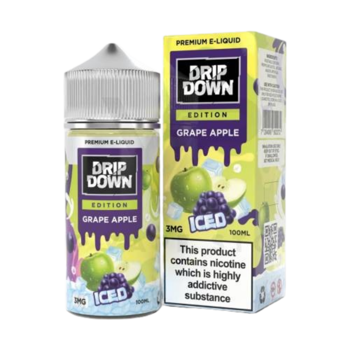 ICED GRAPE APPLE DRIP DOWN EDITION 100ML