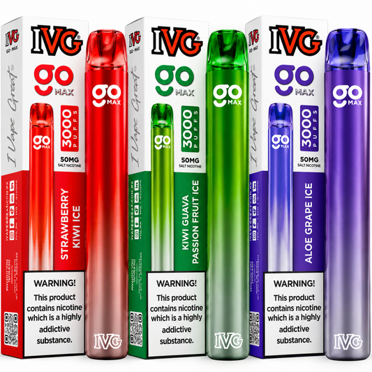 IVG GO MAX 3000 PUFFS DISPOSABLE