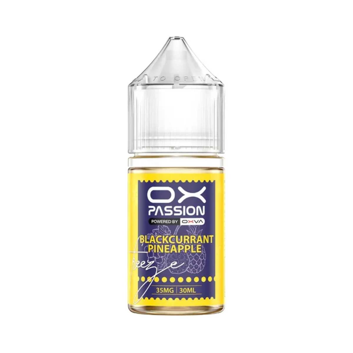 BLACKCURRANT PINEAPPLE OX PASSION FREEZE 30ML