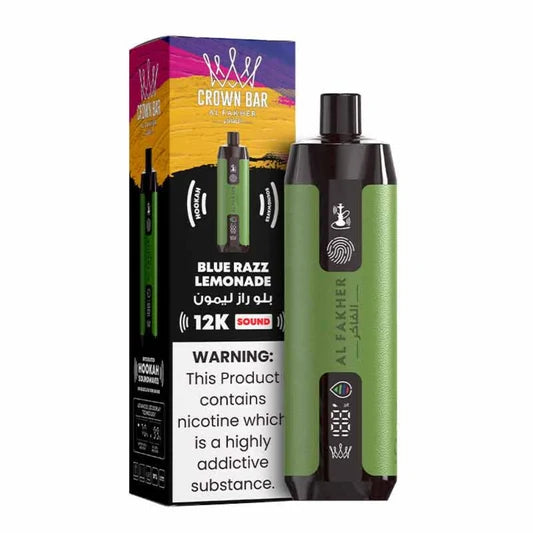 AL FAKHER CROWN BAR DISPOSABLE 12000 PUFFS