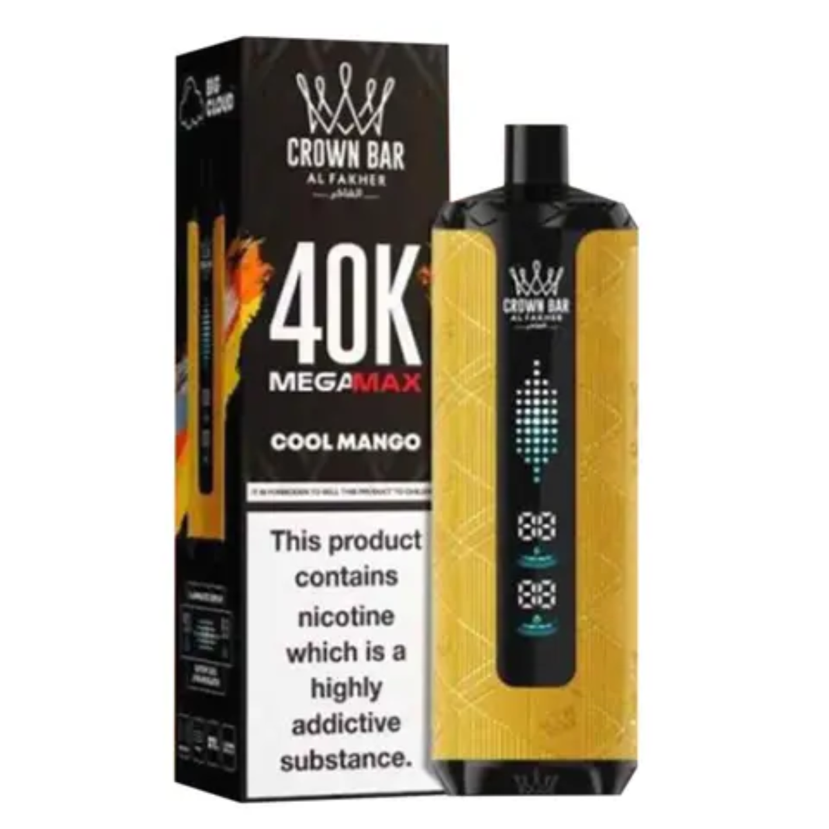 COOL MANGO AL FAKHER MEGA MAX DISPOSABLE 40000 PUFFS