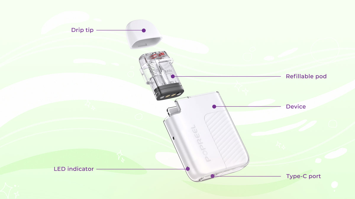 UWELL POPREEL PK1 13 WATT POD KIT