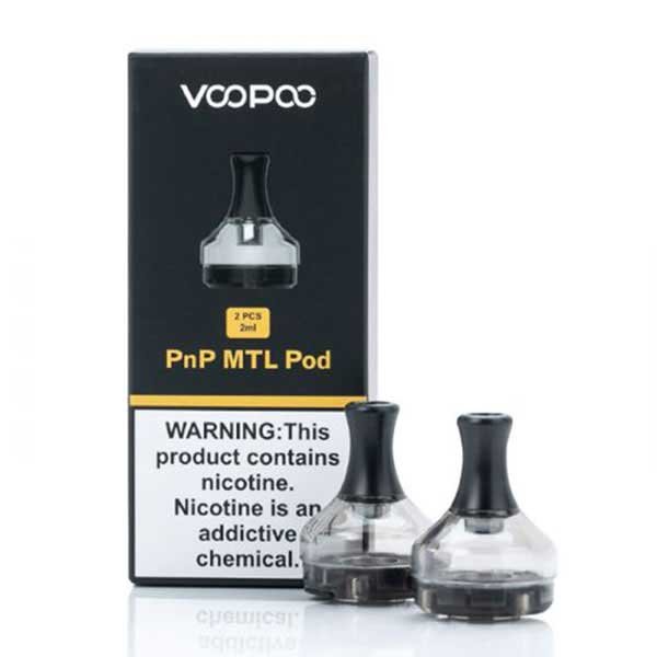 VOOPOO PNP MTL EMPTY REPLACEMENT PODS