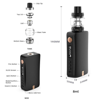 VAPORESSO GEN 220W & SKRR-S STARTER KIT