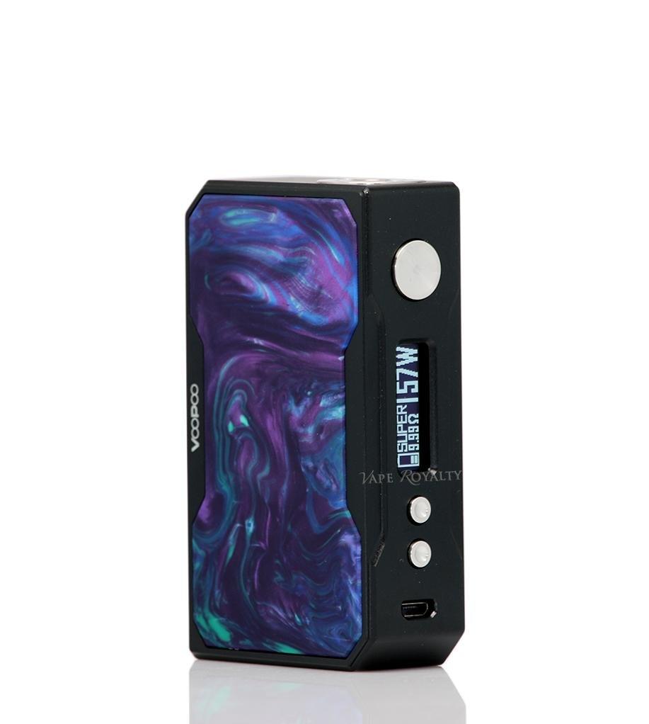 VooPoo DRAG 157W TC Mod - Black Frame Resin