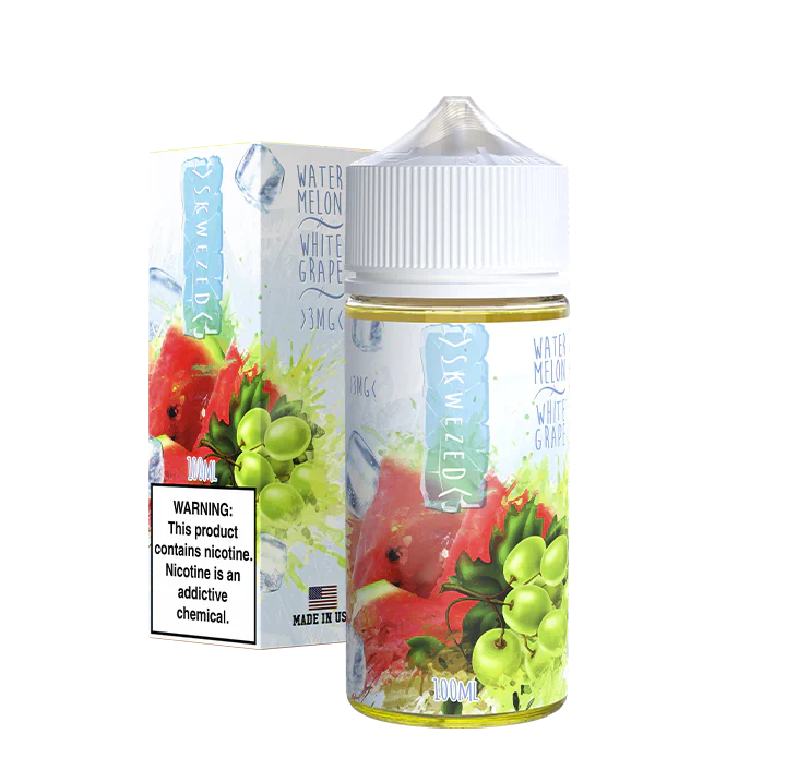 ICED WATERMELON WHITE GRAPE SKWEZED 100ML