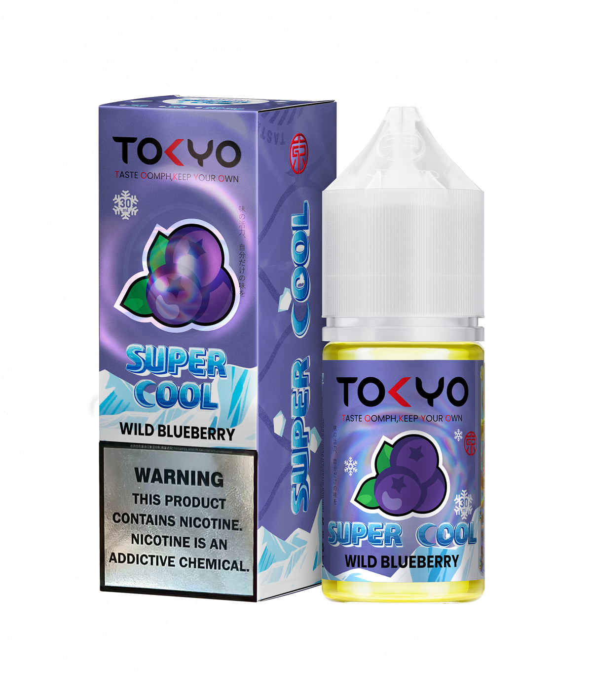 ICED WILD BLUEBERRY TOKYO SUPER COOL SERIES 30ML