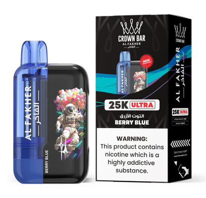 AL FAKHER CROWN BAR ULTRA DISPOSABLE 25000 PUFFS