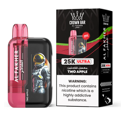 AL FAKHER CROWN BAR ULTRA DISPOSABLE 25000 PUFFS