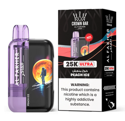 AL FAKHER CROWN BAR ULTRA DISPOSABLE 25000 PUFFS