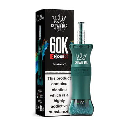 AL FAKHER CROWN BAR EHOSE X DISPOSABLE 60000 PUFFS