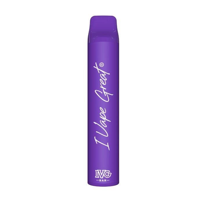 ALOE GRAPE ICE IVG BAR MAX DISPOSABLE | 3000PUFF