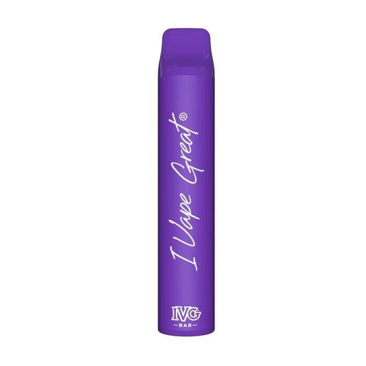 ALOE GRAPE ICE IVG BAR MAX DISPOSABLE | 3000PUFF
