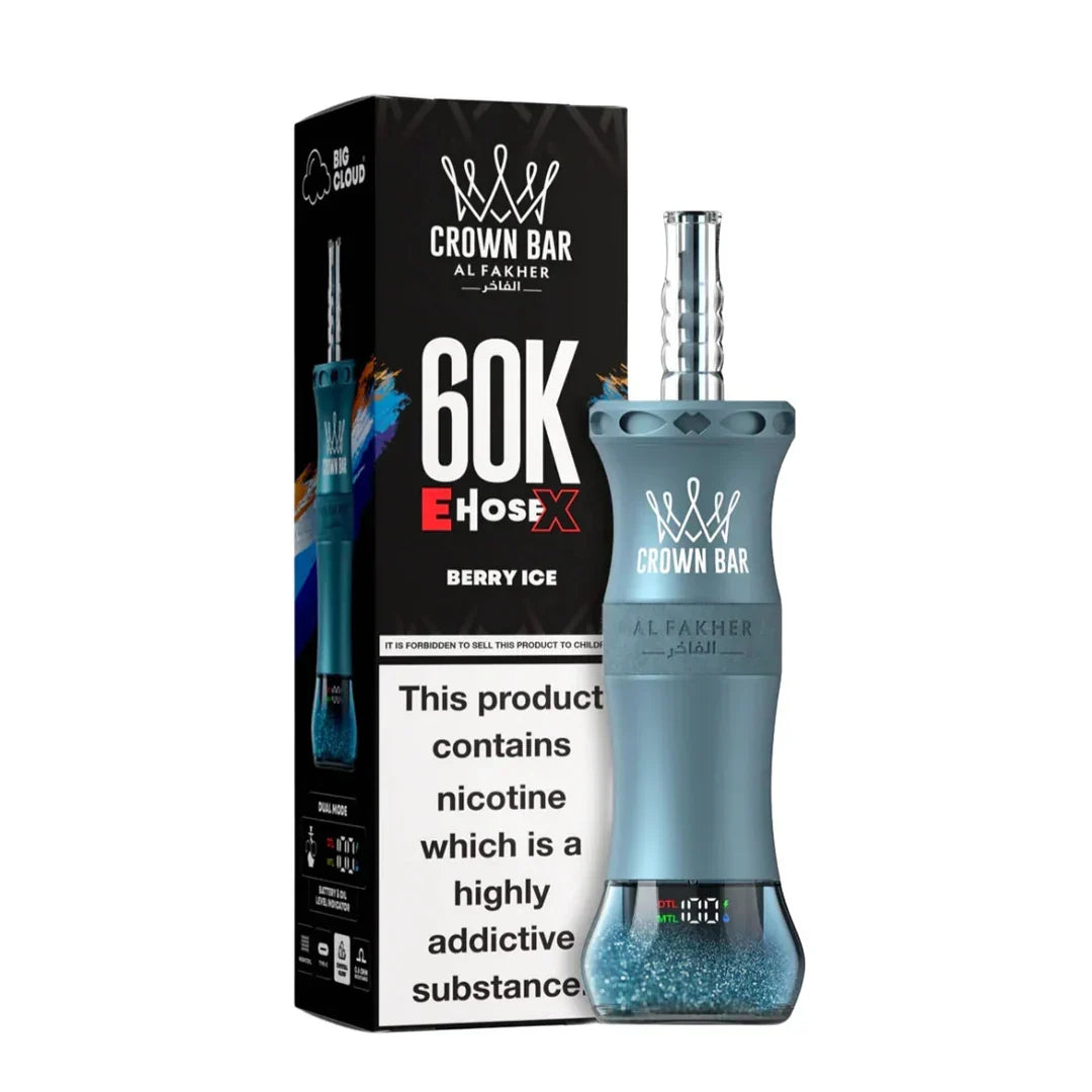AL FAKHER CROWN BAR EHOSE X DISPOSABLE 60000 PUFFS