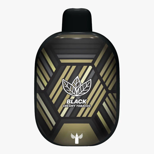 BLACK CREAMY TOBACCO DR VAPES PANTHER BAR DISPOSABLES 5500 PUFFS