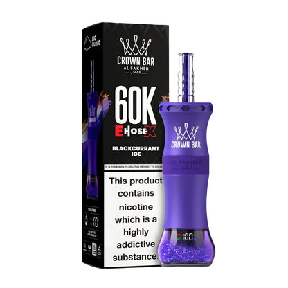 AL FAKHER CROWN BAR EHOSE X DISPOSABLE 60000 PUFFS