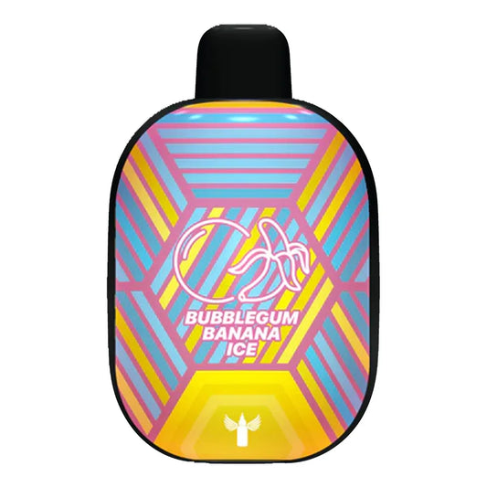 BUBBLEGUM BANANA ICE DR VAPES PANTHER BAR DISPOSABLES 5500 PUFFS