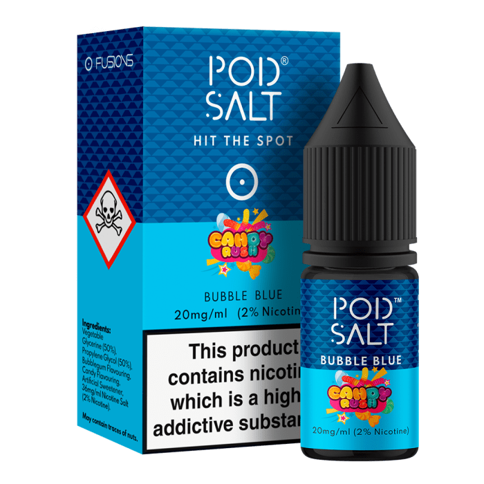 BUBBLE BLUE - POD SALT | 10ML