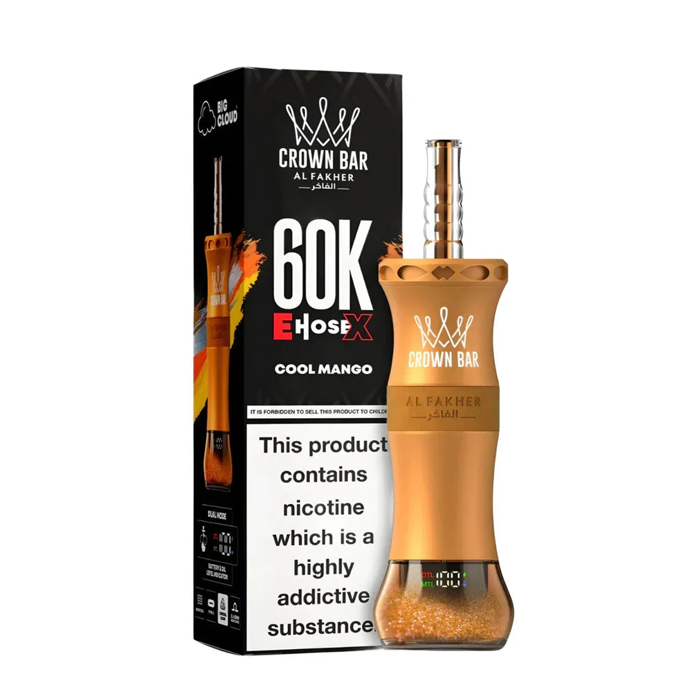 AL FAKHER CROWN BAR EHOSE X DISPOSABLE 60000 PUFFS