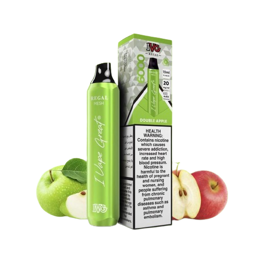 DOUBLE APPLE ICE IVG REGAL DISPOSABLE 6000 PUFFS