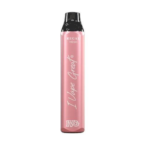 CREAMY STRAWBERRY VANILA ICE IVG REGAL DISPOSABLE  6000 PUFF