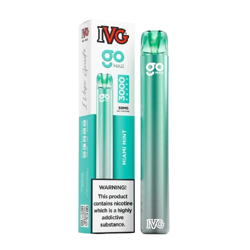 MIAMI MINT IVG GO MAX DISPOSABLE 3000 PUFFS