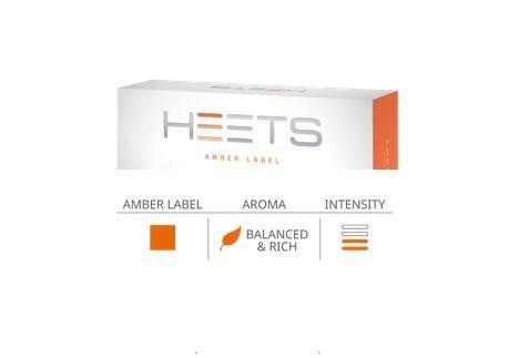 AMBER LABEL HEETS IQOS