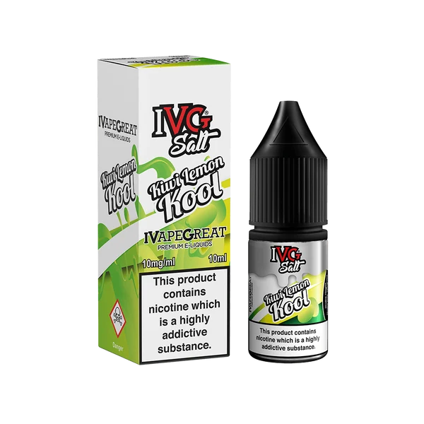 Kiwi Lemon Kool â€“ IVG salt E-Liquid 10ml