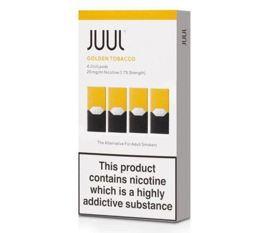GOLDEN TOBACCO 18MG - JUUL PODS