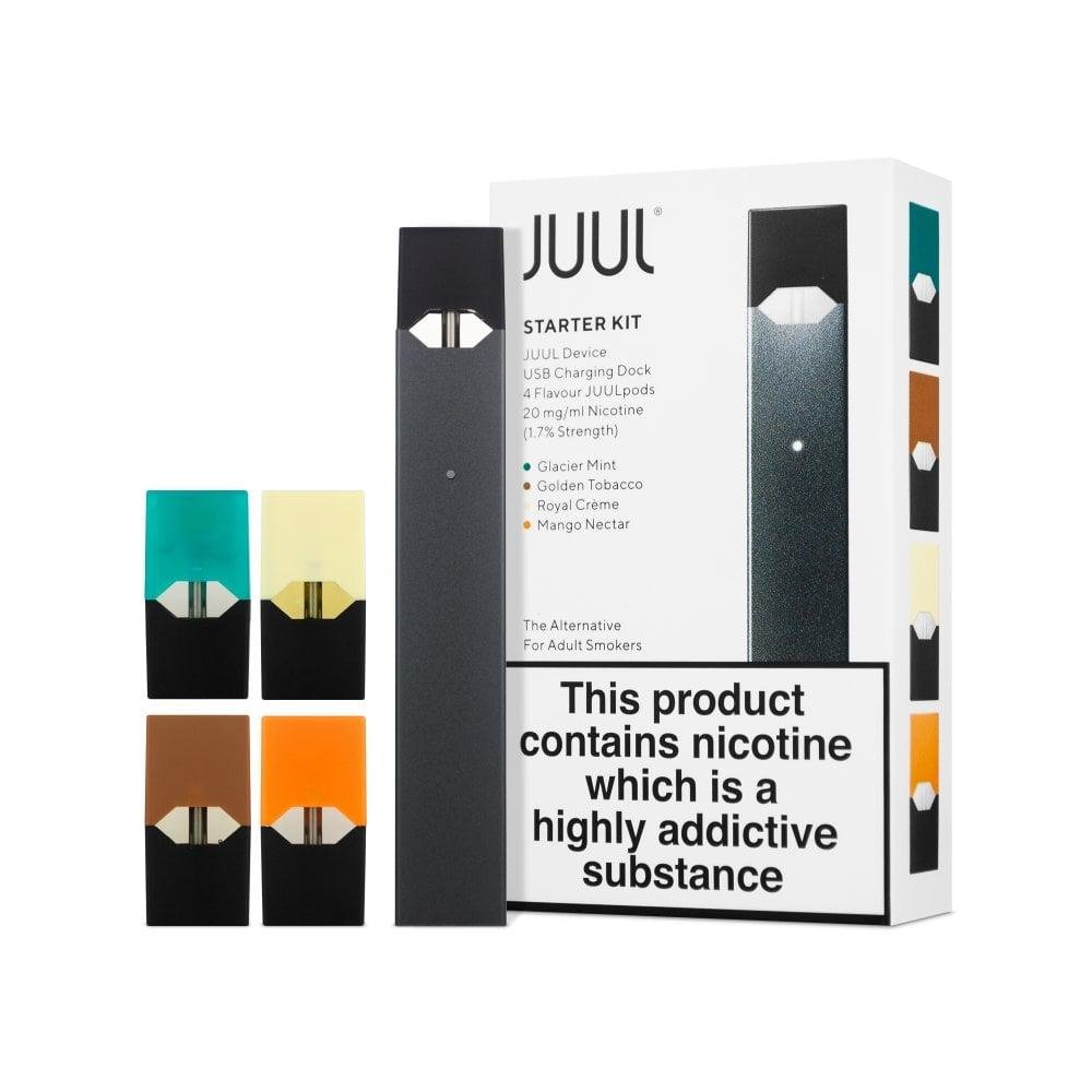 JUUL STARTER KIT WITH 4 PODS | UK EDITION