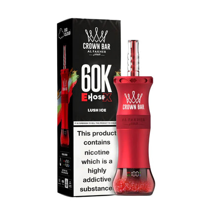 AL FAKHER CROWN BAR EHOSE X DISPOSABLE 60000 PUFFS